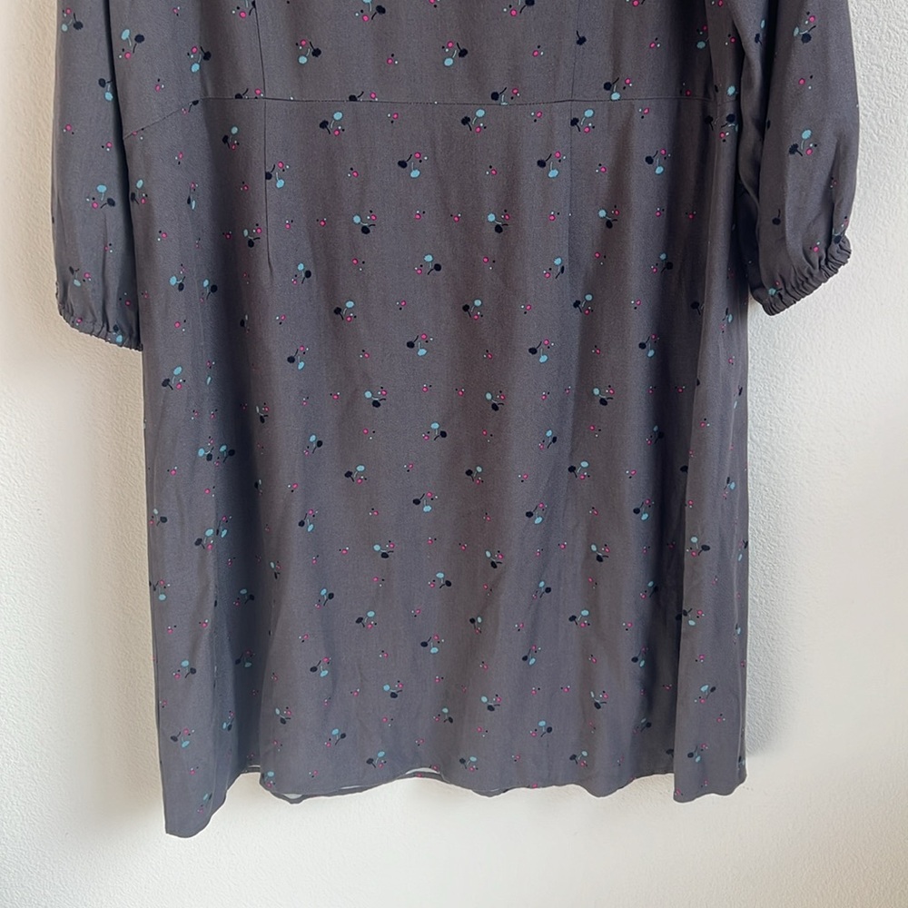 BODEN Vanessa jersey floral long sleeve dress - Picture 9 of 11